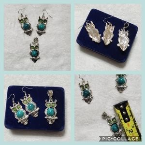 Pendant and Earring Set